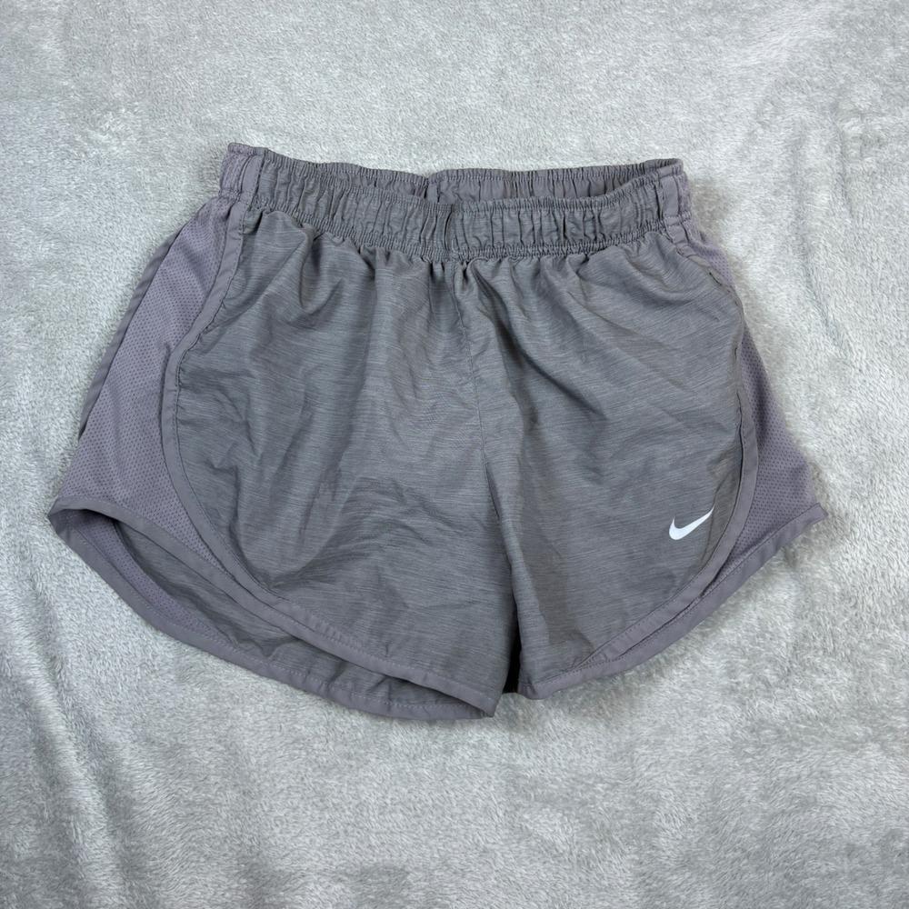 Nike‎ Shorts Womens S Dri-FIT Tempo Running Athletic Gray CU8890-067 Activewear